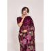 Picture of Marvelous Georgette Saddle Brown Saree