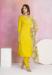 Picture of Exquisite Chiffon Golden Readymade Salwar Kameez