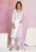 Picture of Pretty Chiffon White Readymade Salwar Kameez
