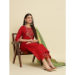 Picture of Radiant Silk Fire Brick Readymade Salwar Kameez