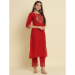 Picture of Radiant Silk Fire Brick Readymade Salwar Kameez