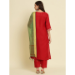 Picture of Radiant Silk Fire Brick Readymade Salwar Kameez