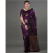 Picture of Beautiful Silk Black Saree