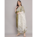 Picture of Gorgeous Silk Dark Khaki Readymade Salwar Kameez