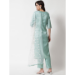 Picture of Silk Light Steel Blue Readymade Salwar Kameez