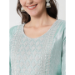 Picture of Silk Light Steel Blue Readymade Salwar Kameez