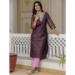 Picture of Nice Silk Dark Magenta Kurtis & Tunic