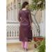 Picture of Nice Silk Dark Magenta Kurtis & Tunic