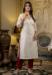 Picture of Excellent Silk Ghost White Kurtis & Tunic