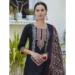 Picture of Exquisite Cotton Black Readymade Salwar Kameez