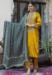 Picture of Cotton Dark Golden Rod Readymade Salwar Kameez