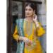 Picture of Cotton Dark Golden Rod Readymade Salwar Kameez