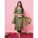 Picture of Radiant Cotton & Silk Grey Readymade Salwar Kameez