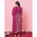 Picture of Cotton & Silk Violet Readymade Salwar Kameez