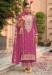Picture of Chiffon Indian Red Straight Cut Salwar Kameez