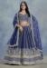 Picture of Sightly Silk Dark Slate Blue Lehenga Choli