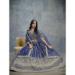 Picture of Sightly Silk Dark Slate Blue Lehenga Choli