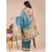 Picture of Classy Organza Dark Sea Green Lehenga Sarees
