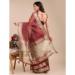 Picture of Fine Organza Maroon Lehenga Sarees