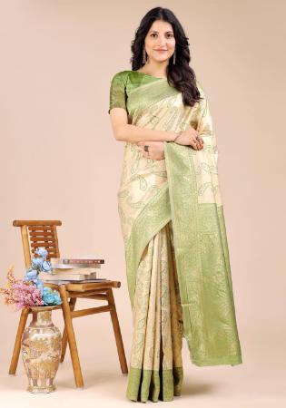 Picture of Fine Silk Tan Saree