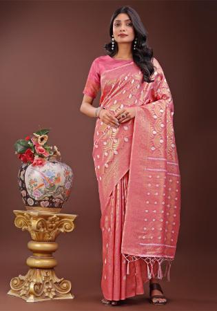 Picture of Wonderful Cotton Thistle Saree