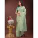 Picture of Amazing Cotton Dark Sea Green Saree