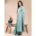 Picture of Statuesque Silk Light Steel Blue Saree