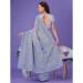 Picture of Nice Cotton & Linen Light Slate Grey Saree