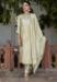 Picture of Good Looking Cotton & Silk Tan Readymade Salwar Kameez