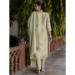 Picture of Good Looking Cotton & Silk Tan Readymade Salwar Kameez