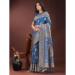 Picture of Bewitching Silk Steel Blue Saree
