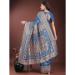 Picture of Bewitching Silk Steel Blue Saree