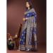 Picture of Classy Silk Steel Blue Saree