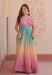 Picture of Chiffon & Georgette Pale Violet Red Readymade Gown