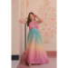 Picture of Chiffon & Georgette Pale Violet Red Readymade Gown