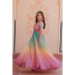 Picture of Chiffon & Georgette Pale Violet Red Readymade Gown