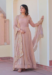 Picture of Beauteous Chiffon Rosy Brown Readymade Gown