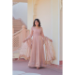 Picture of Beauteous Chiffon Rosy Brown Readymade Gown