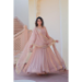 Picture of Beauteous Chiffon Rosy Brown Readymade Gown