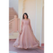 Picture of Beauteous Chiffon Rosy Brown Readymade Gown