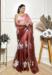 Picture of Pleasing Chiffon Brown Saree
