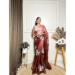 Picture of Pleasing Chiffon Brown Saree