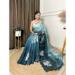 Picture of Grand Chiffon Medium Sea Green Saree
