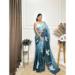 Picture of Grand Chiffon Medium Sea Green Saree