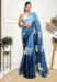 Picture of Appealing Chiffon Midnight Blue Saree