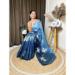 Picture of Appealing Chiffon Midnight Blue Saree