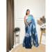 Picture of Appealing Chiffon Midnight Blue Saree