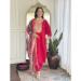 Picture of Cotton & Silk Crimson Readymade Salwar Kameez