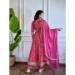 Picture of Cotton Pale Violet Red Readymade Salwar Kameez