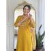 Picture of Sightly Cotton Golden Rod Readymade Salwar Kameez